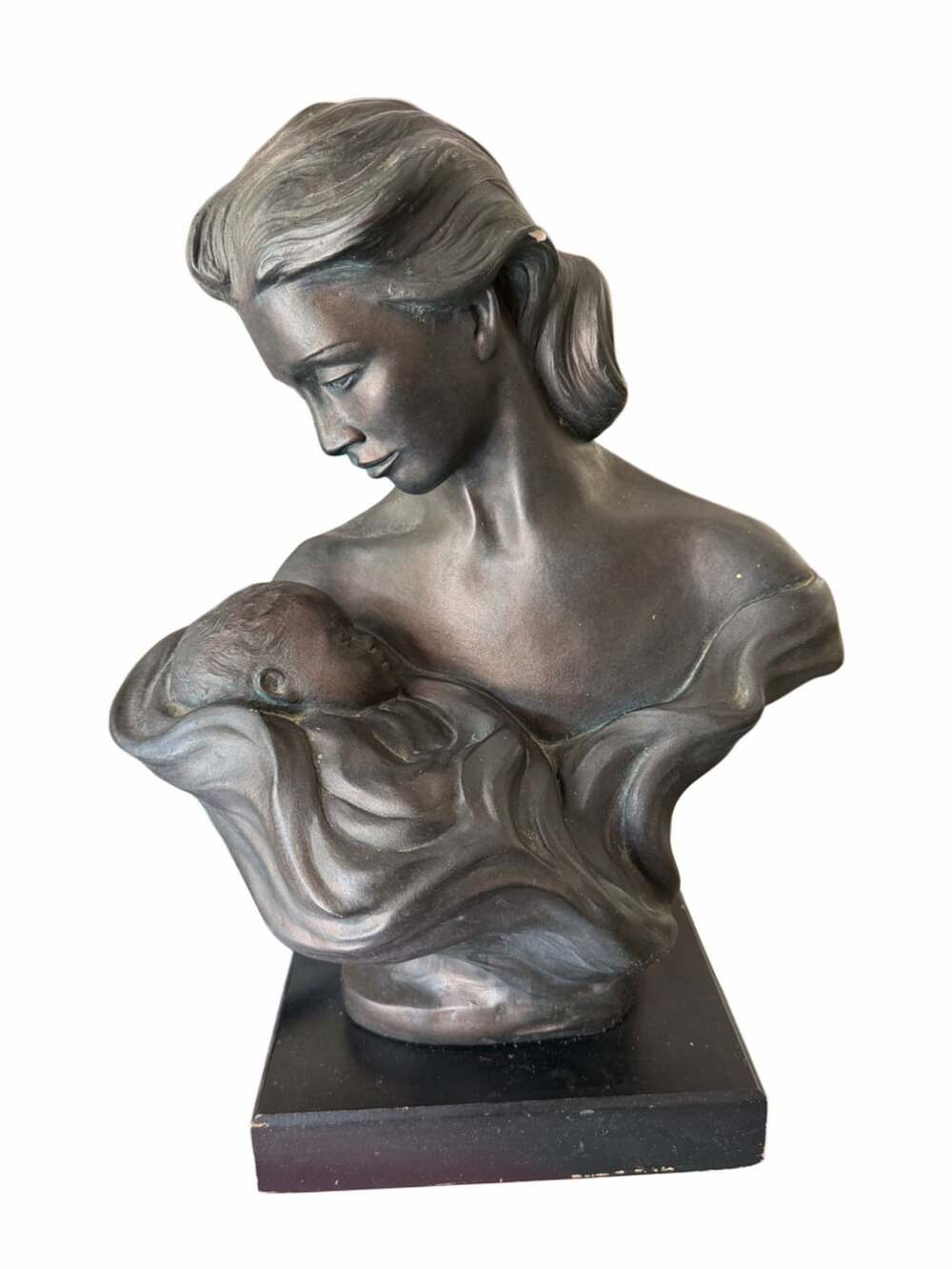 Vintage Alice Heath Sweet Lullaby Mother and Child Austin Prod Sculpture 1991